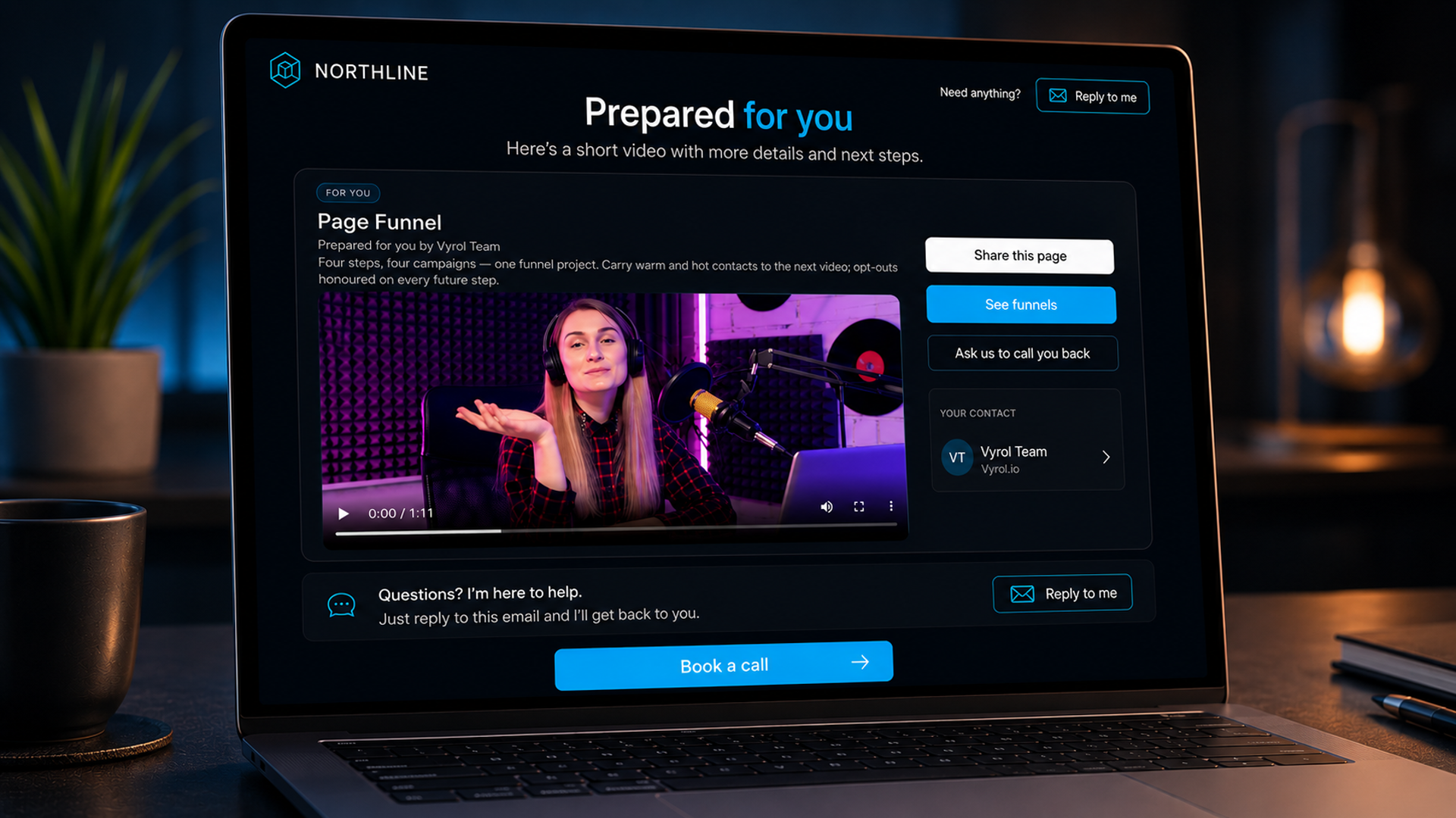Vyrol Campaigns: personalised video outreach at list scale